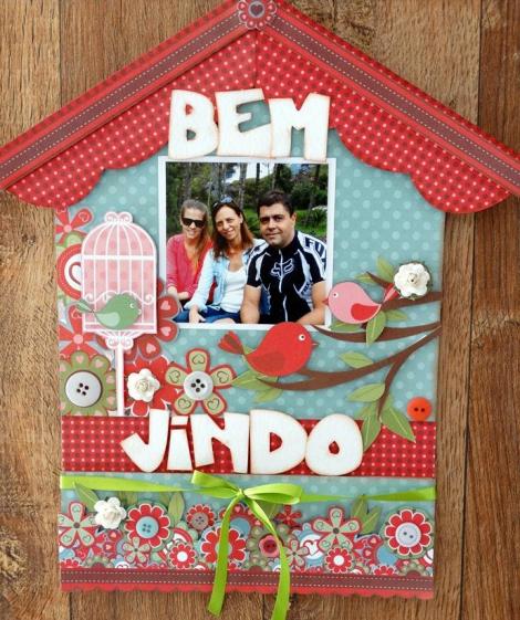 Casinha Porta Madeira menor